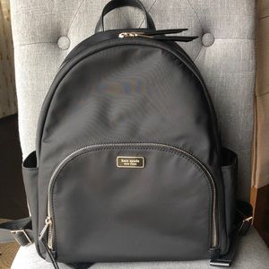 Kate Spade black Nylon backpack